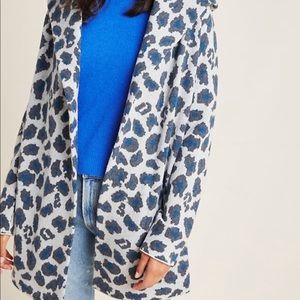 Anthropologie Bosque Wool Sweatercoat